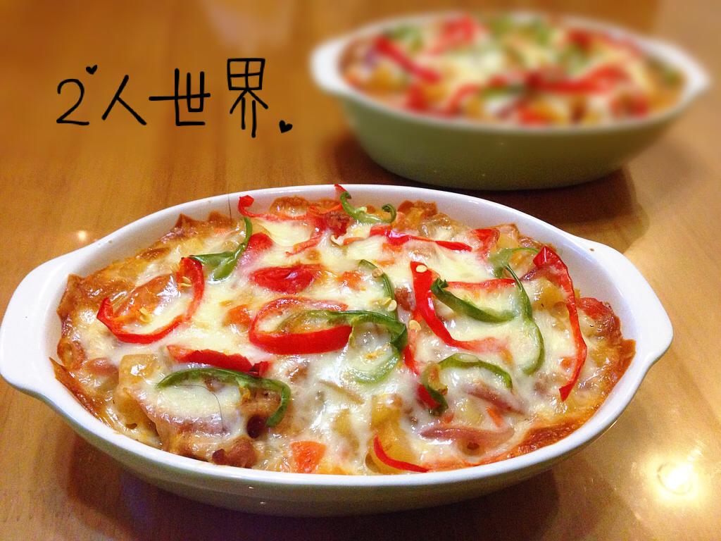 番茄鸡肉焗饭的做法