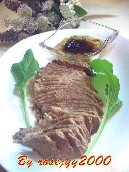 冒牌卤水牛肉的做法