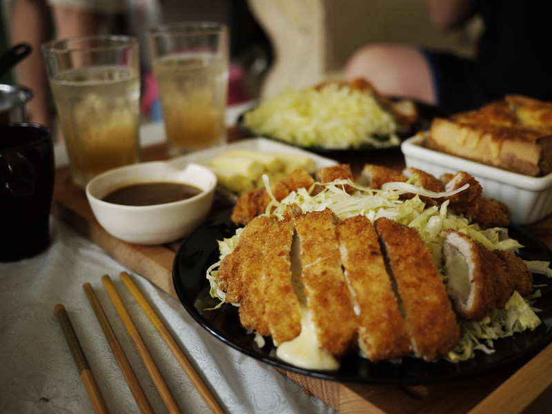 猪排不蓝带(三人份)by Ray的做法