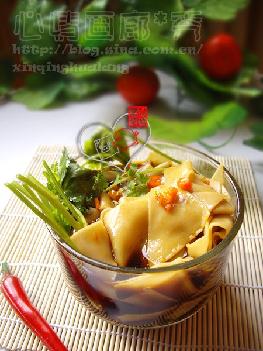 热拌面片的做法
