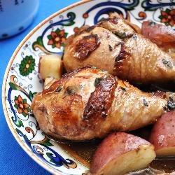 意大利黑醋土豆鸡腿的做法