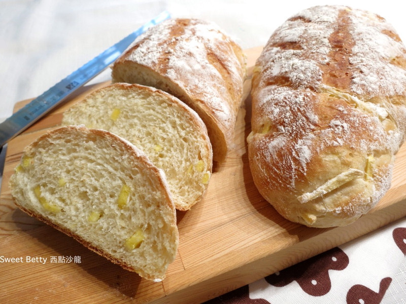 地瓜燕麦面包的做法