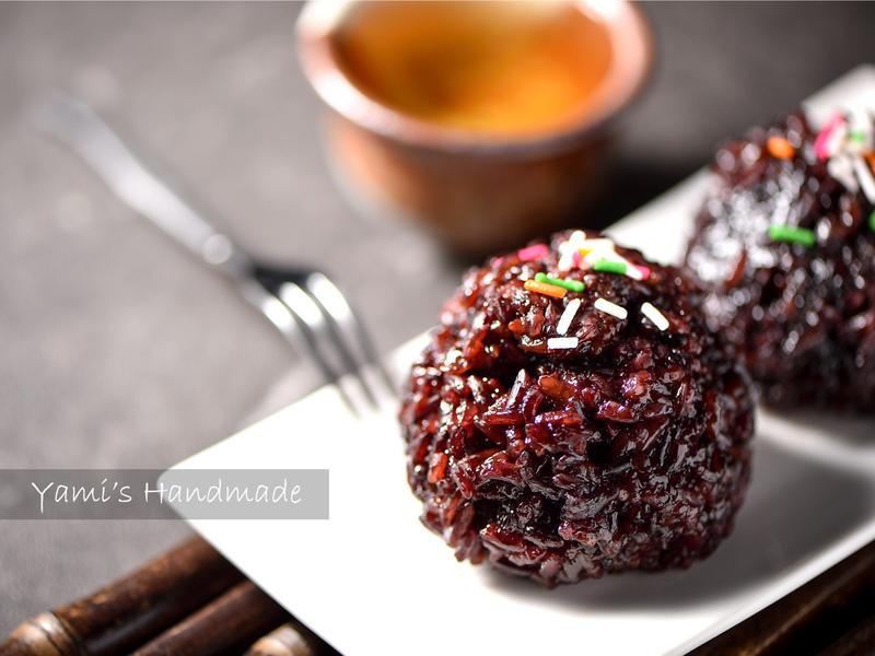 黑糖酒香甜米糕的做法