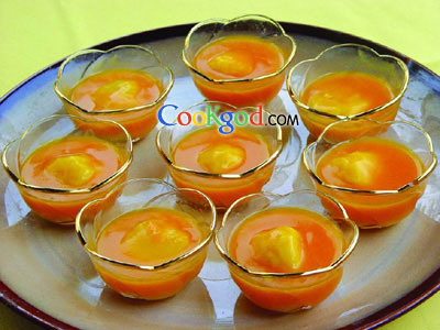 南瓜鸡蓉的做法