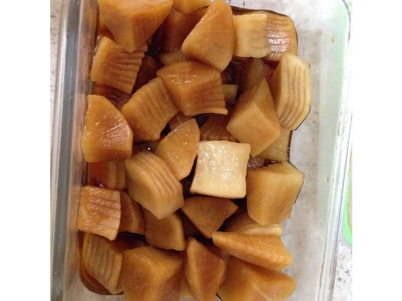 糖醋醃萝卜的做法