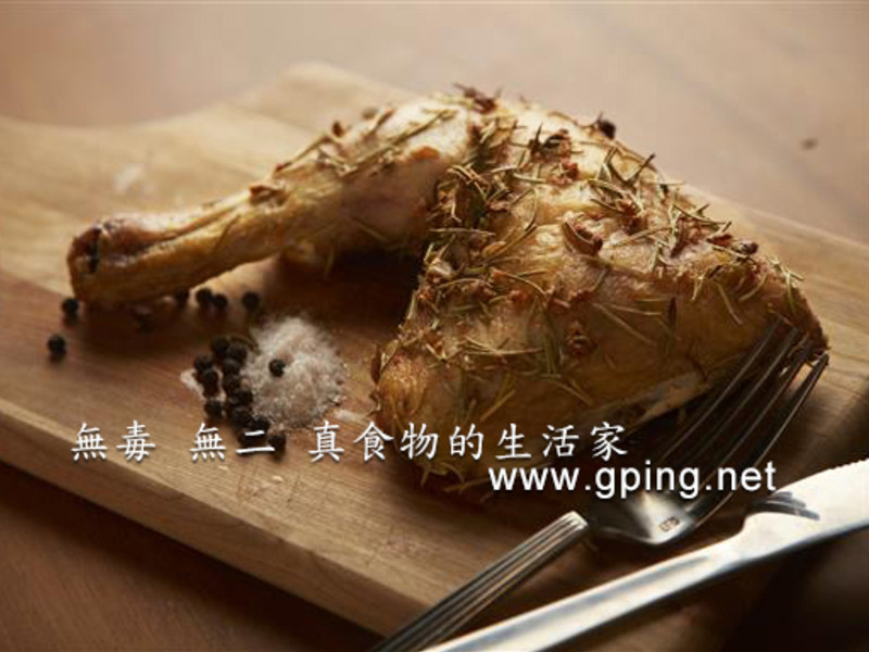 香煎迷迭鸡腿排的做法
