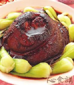 沙茶菜远圆蹄的做法