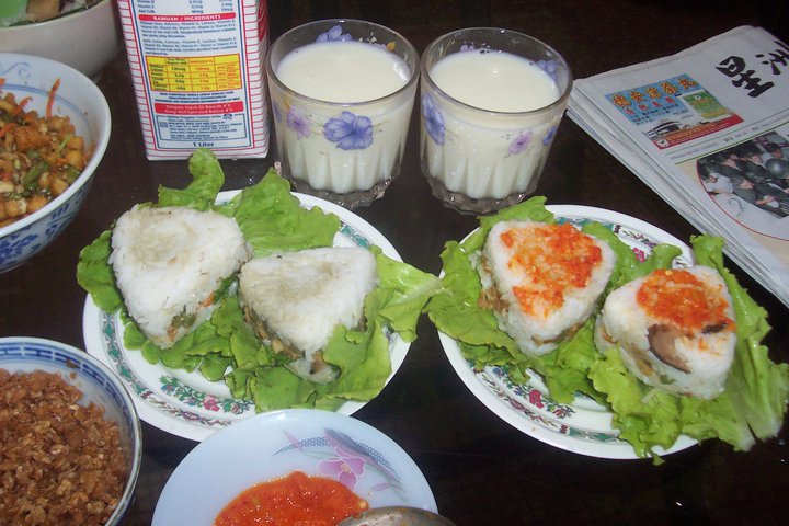 擂茶香饭团的做法