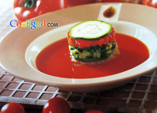 冻西班牙番茄汤的做法