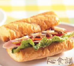 法式芥茉火腿三明治的做法