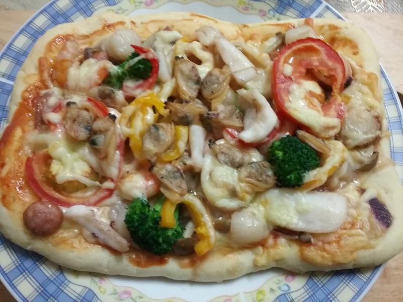 海鲜总汇批萨的做法