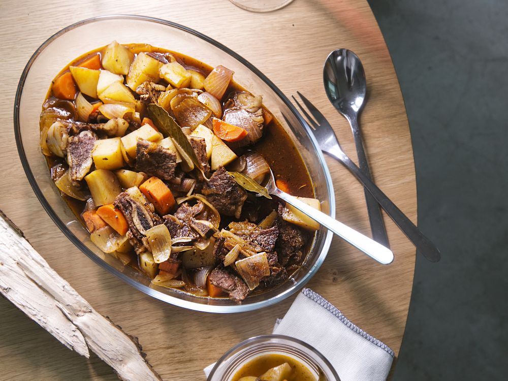 黑啤烩牛仔骨的做法