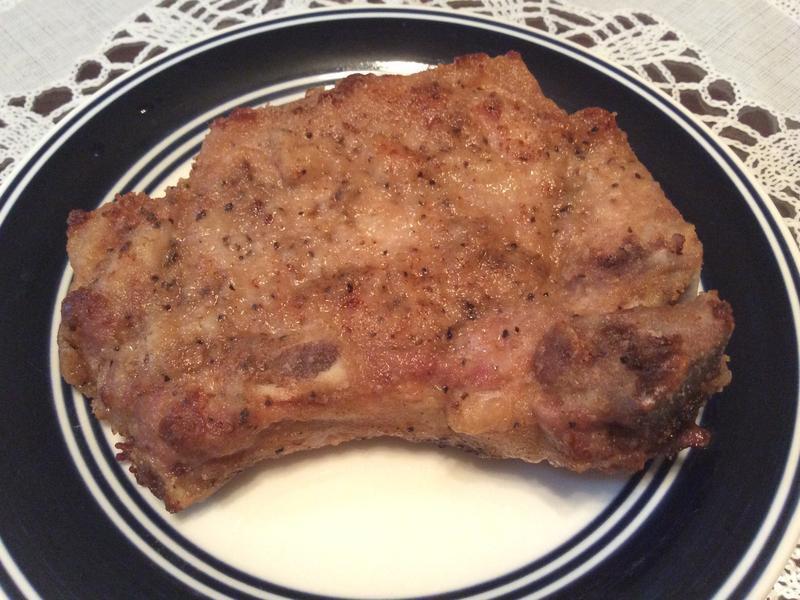 美式黑胡椒猪排的做法