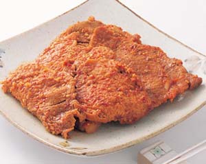 烤辣酱猪肉的做法