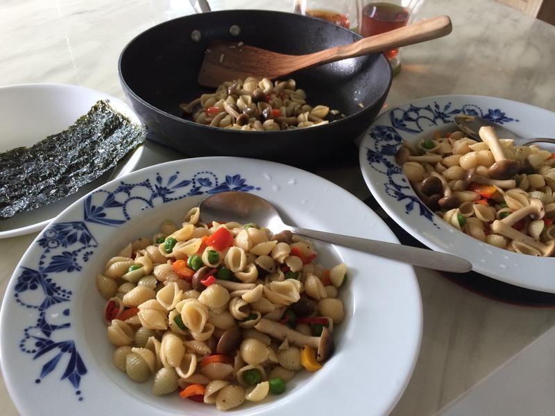 简单轻食 - 七彩贝壳面的做法