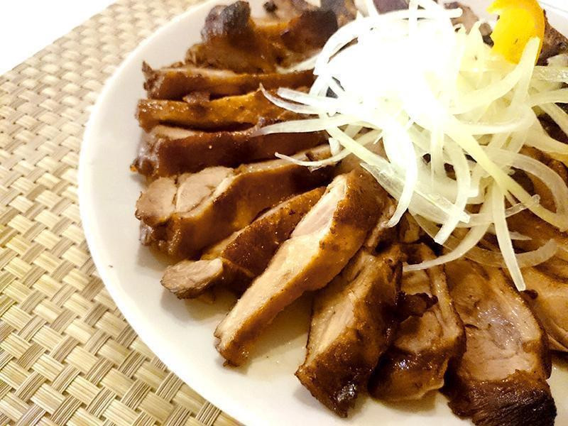 有心食谱:橙汁叉烧鸭腿的做法