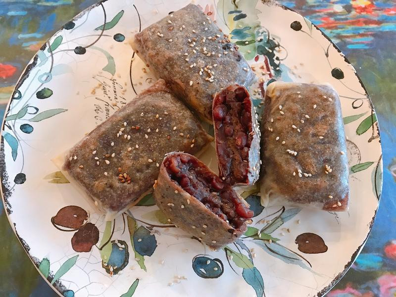 简易豆沙锅饼的做法