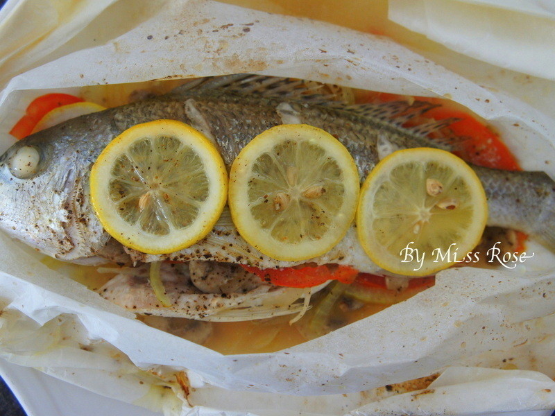 纸包烤鲈鱼的做法