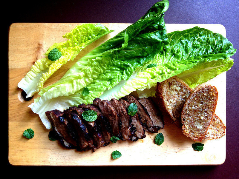 香煎亚洲风味鸭胸的做法