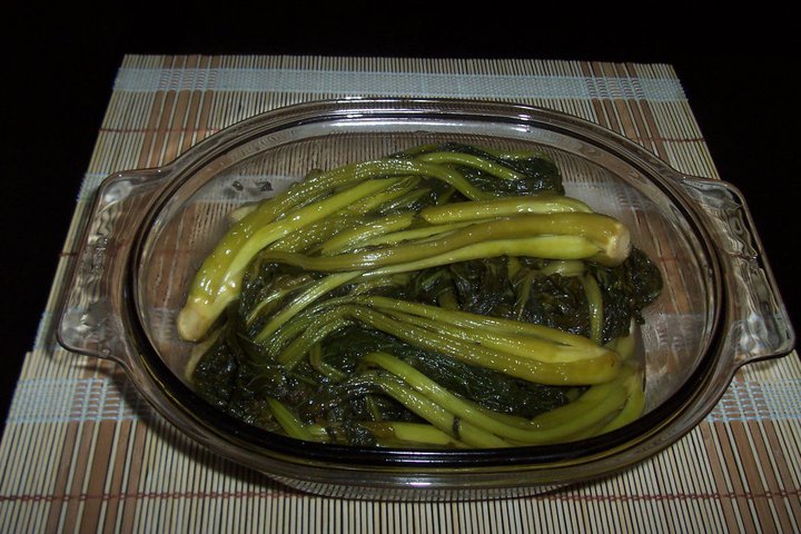 阿婆咸菜的做法