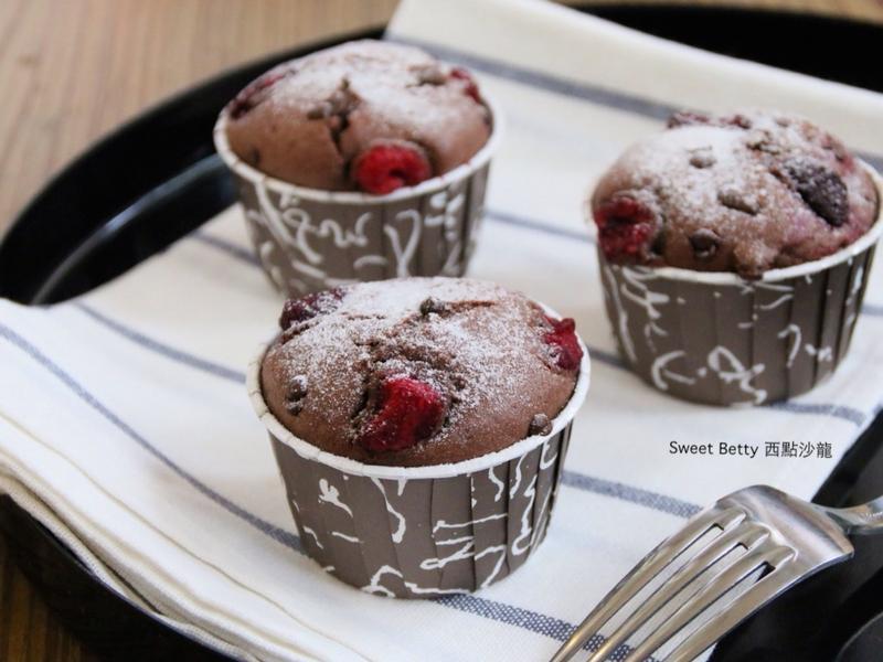巧克力覆盆子马芬的做法