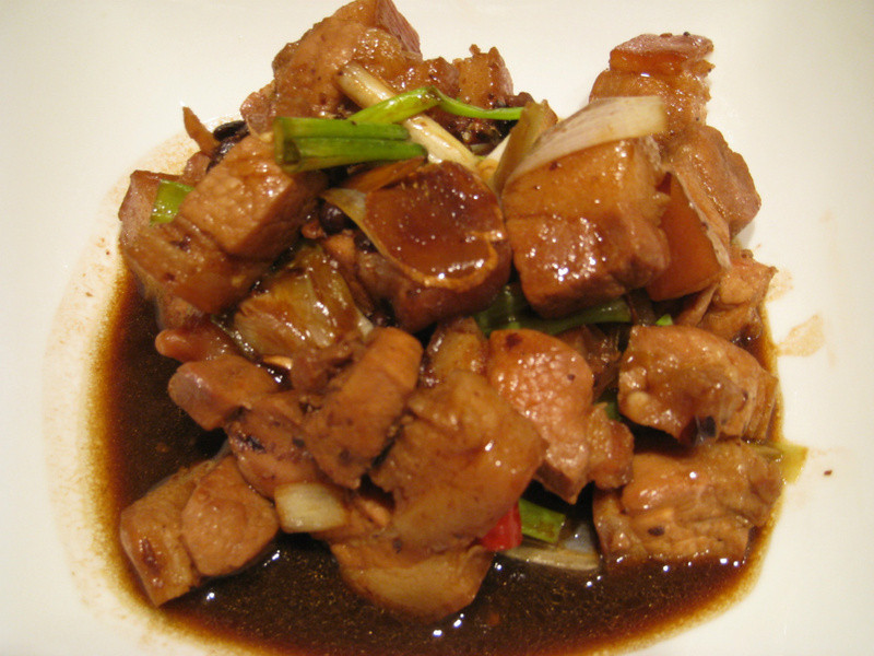 荫豉五花肉的做法