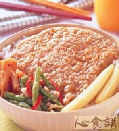 香酥猪排饭的做法
