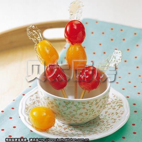 番茄糖葫芦的做法