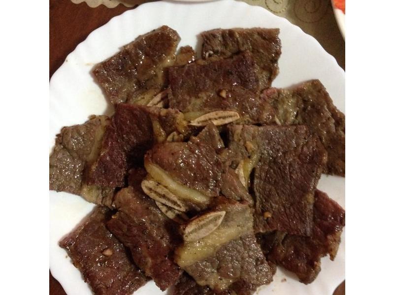 超简易香烤中式牛小排的做法