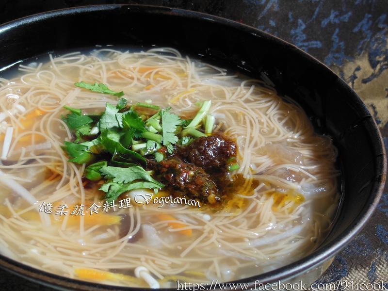 酸笋面线羹的做法