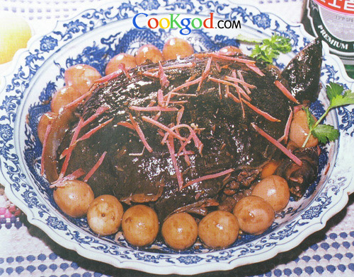 明珠甲鱼的做法