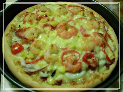 海鲜至尊批萨的做法