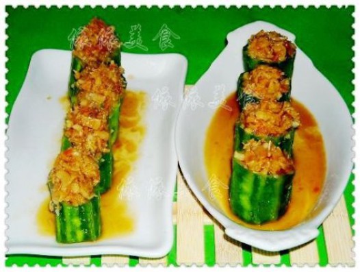 鲜味蒸丝瓜的做法