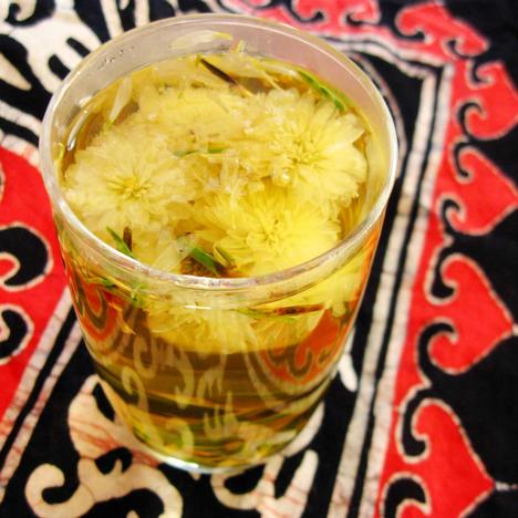 消暑茶--菊花莲子绿豆饮的做法