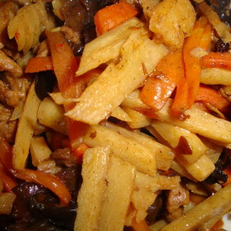 笋丝小炒的做法