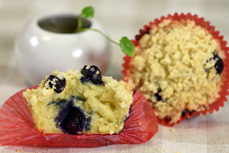 烘焙美食—PH大师的金宝顶蓝莓马芬的做法