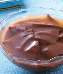 巧克力布丁豆花的做法