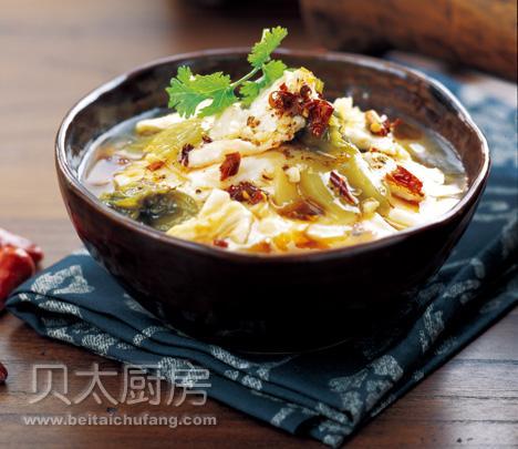 酸菜豆花的做法