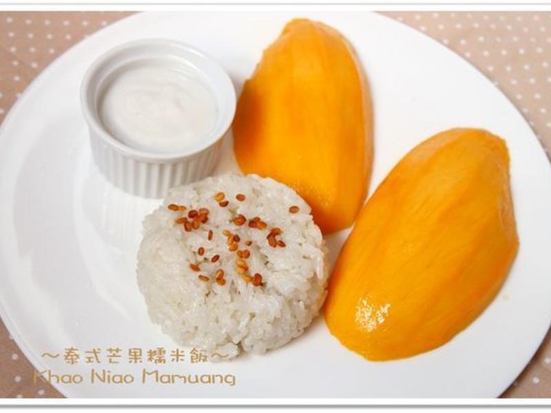 泰式椰浆芒果糯米饭的做法