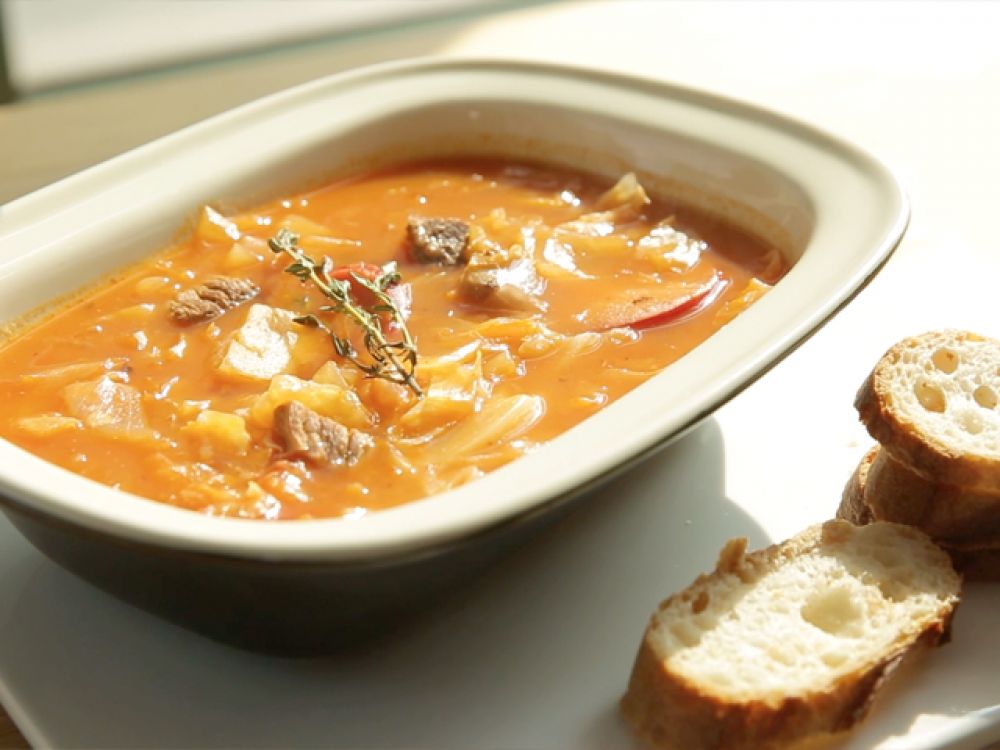 暖心海派罗宋汤的做法