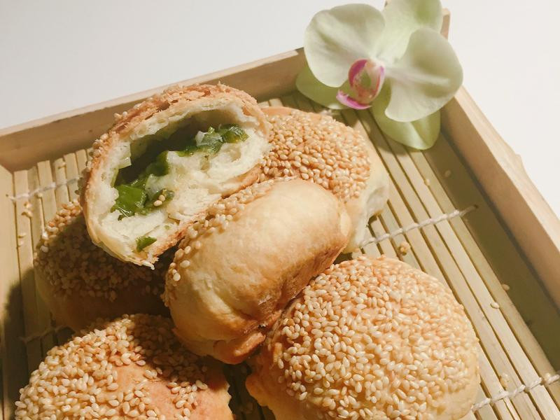 上海葱香蟹壳黄的做法