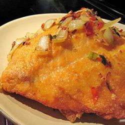 椒盐三文的做法