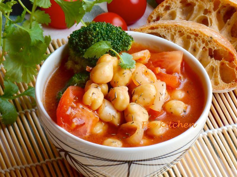 迷迭香雪莲子番茄汤的做法