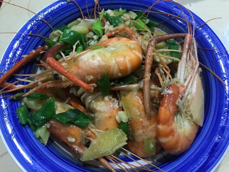 炒泰国虾的做法