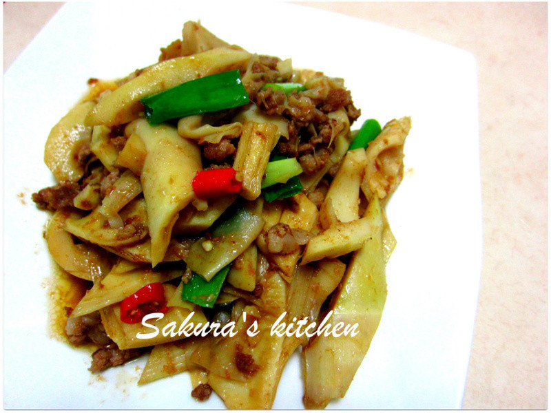 沙茶桂竹笋的做法