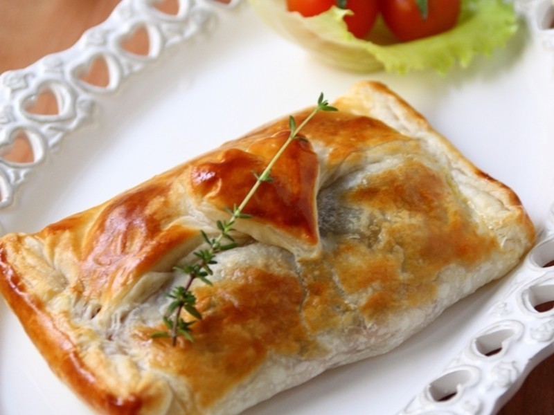 鲑鱼的爱情限时批--鲑鱼蘑菇酥皮派的做法