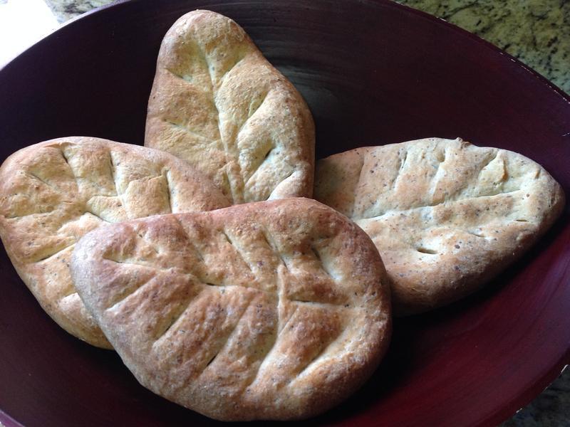 香草面具叶型面包?!!!的做法