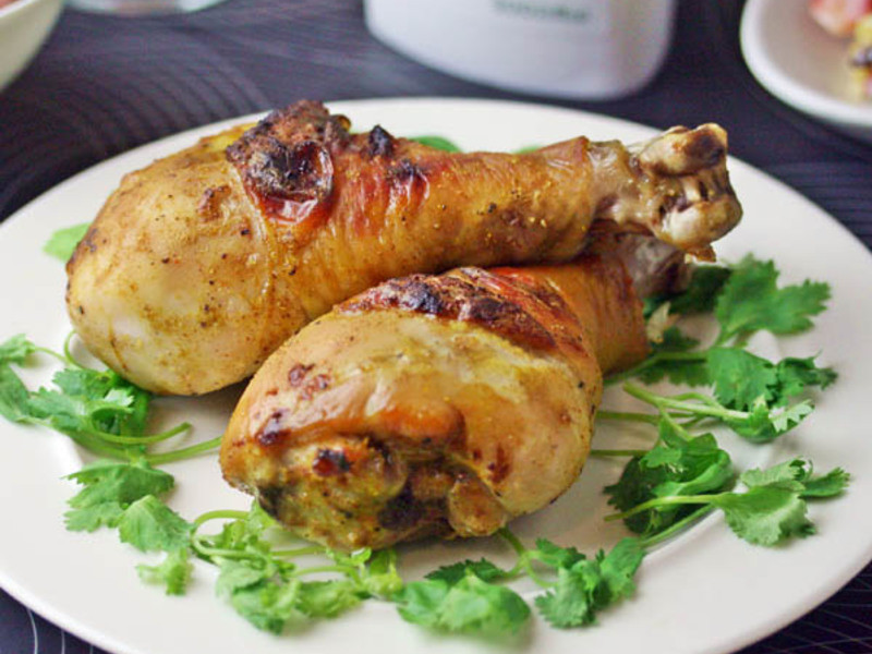 印度香料优格烤鸡腿的做法