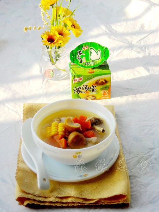 香浓栗子鸡汤的做法