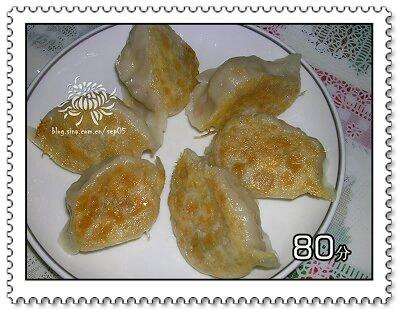 全麦水煎饺的做法